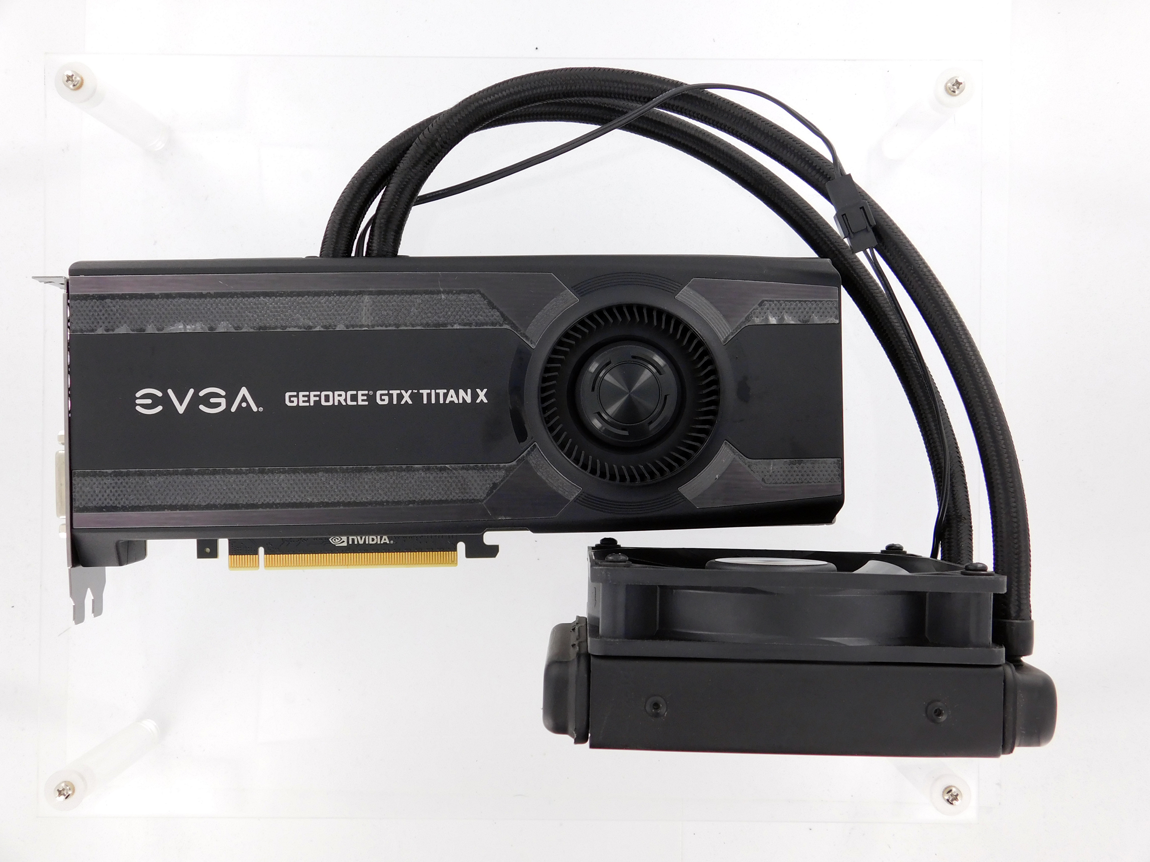 NVIDIA GeForce GTX TITAN X 本体　ジャンク NVIDIA GeForce GTX TITAN X with EVGA Waterblock and
