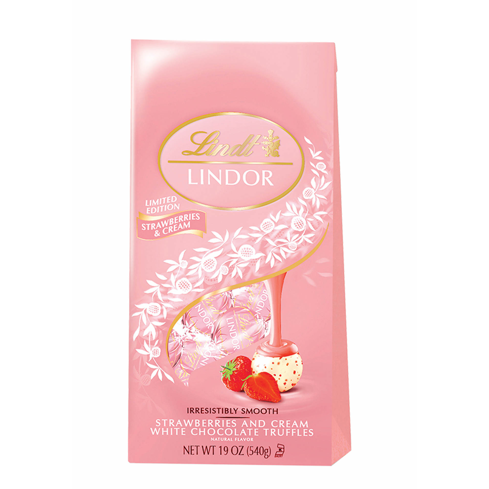 Lindt Lindor Strawberries And Cream Chocolate Truffles 19 Oz 2 Pack Ebay 6050