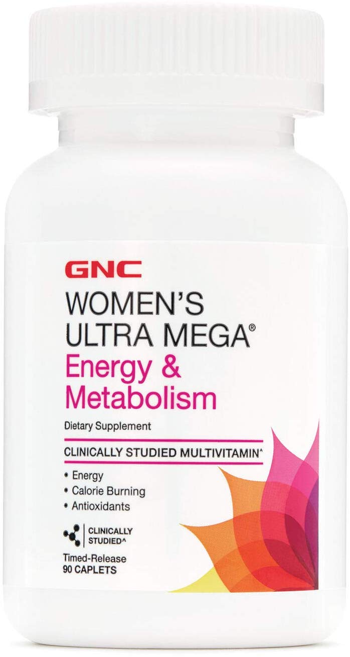 GNC Womens Ultra Mega Energy and Metabolism Multivitamin for Women 90