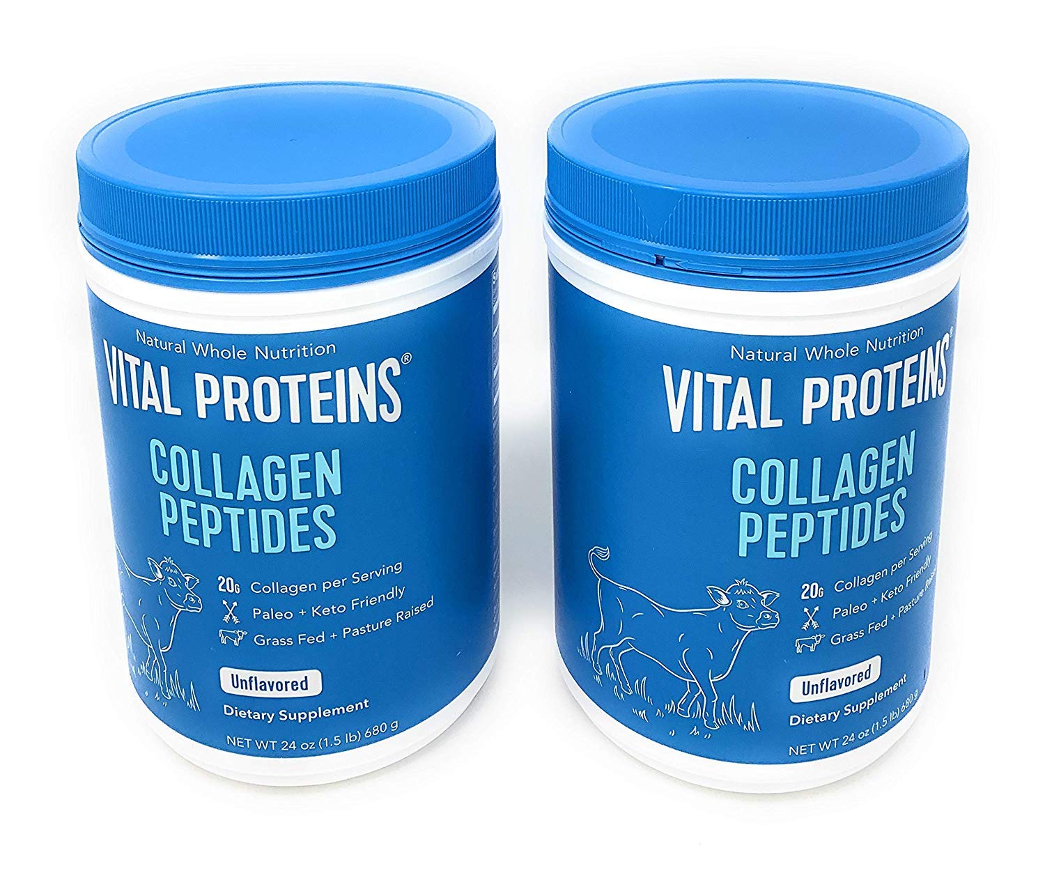 Vital Proteins Collagen Peptides Grass Fed Paleo Friendly 24 oz 2
