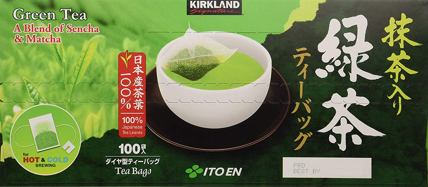 Kirkland Signature Ito En Matcha Blend Japanese Green Tea 100 Tea