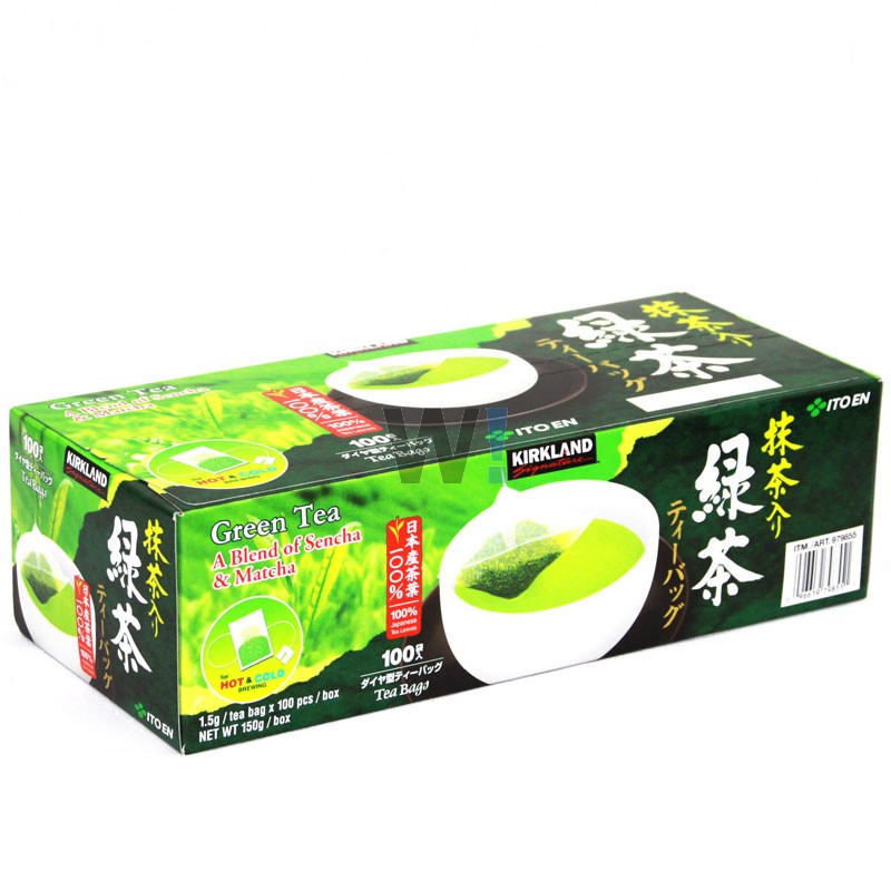 Kirkland Signature Ito En Matcha Blend Japanese Green Tea 100 Tea