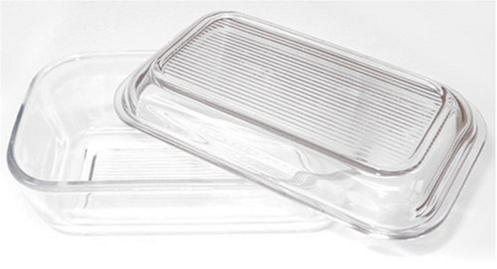 Luminarc Classic Glass Butter Dish with Lid eBay