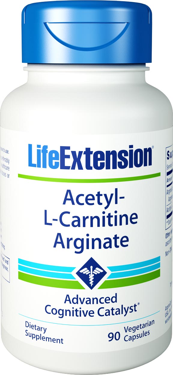 Life Extension AcetylLCarnitine Arginate 90 VCaps 737870197492 eBay