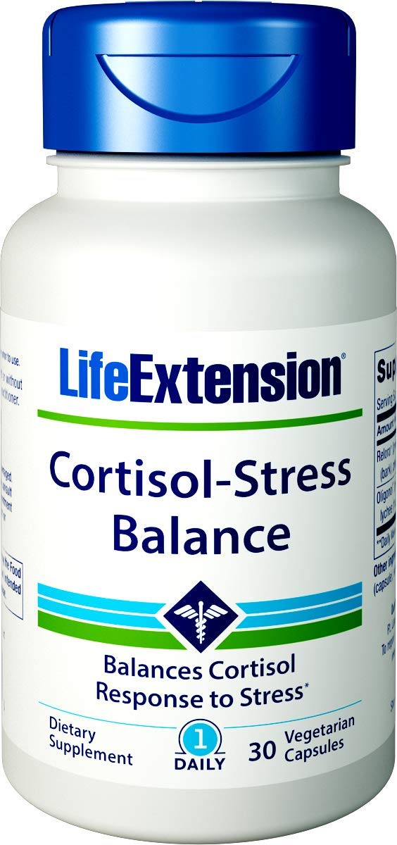 Life Extension Cortisol Stress Balance 30 Vegetarian